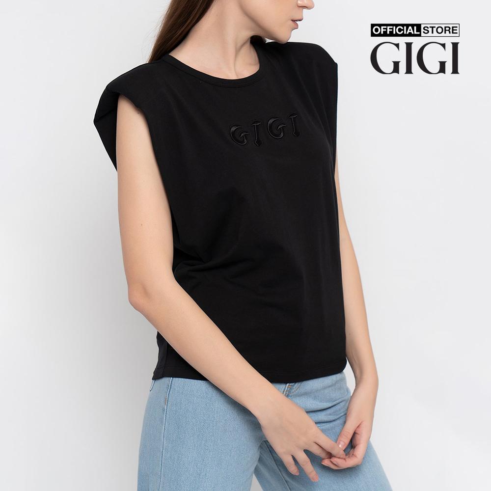 GIGI - Áo thun nữ phom suông sát nách Padding shoulder G1203T212291-66