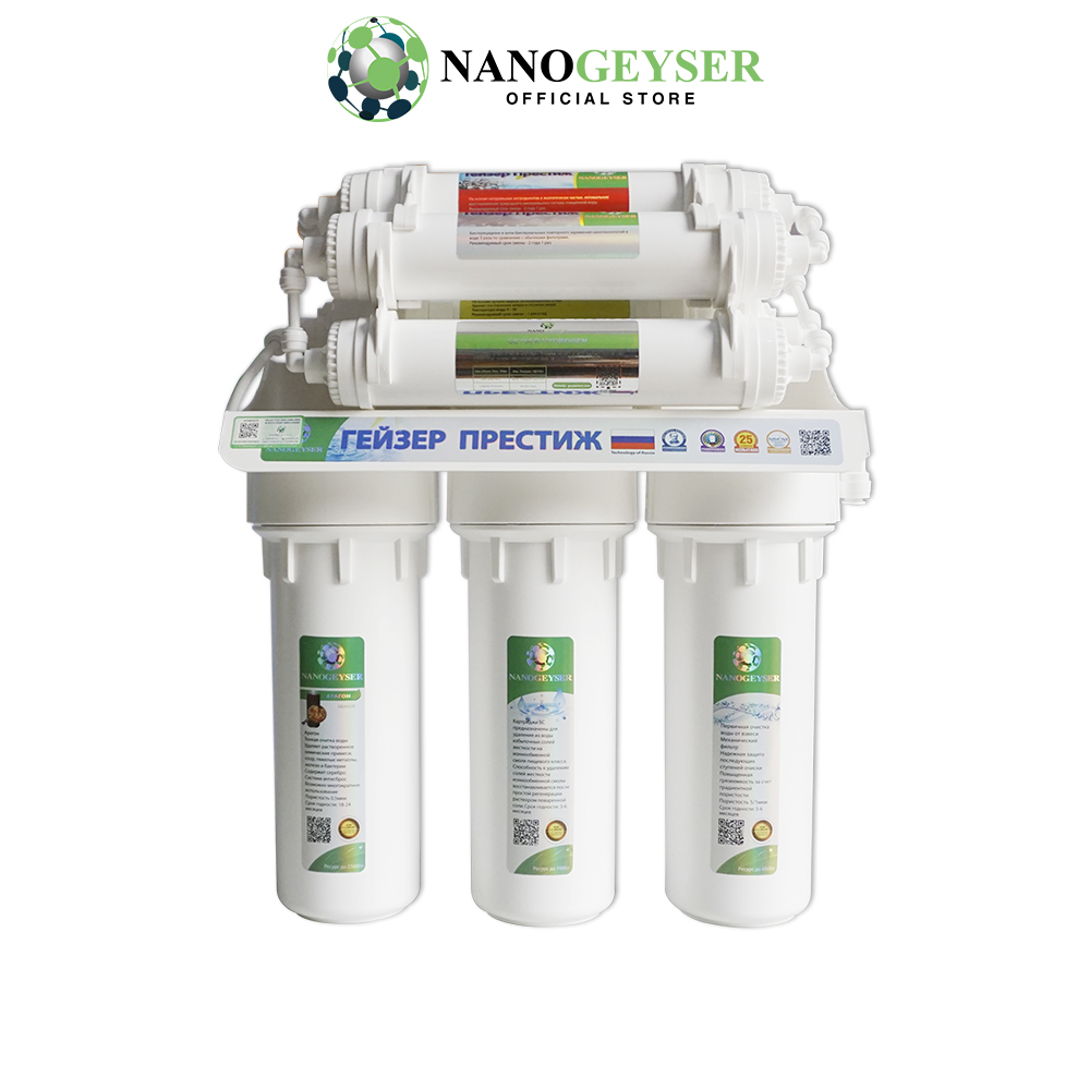 Máy lọc nước Nano Geyser ECO công nghệ lọc Nano - Hàng Chính Hãng