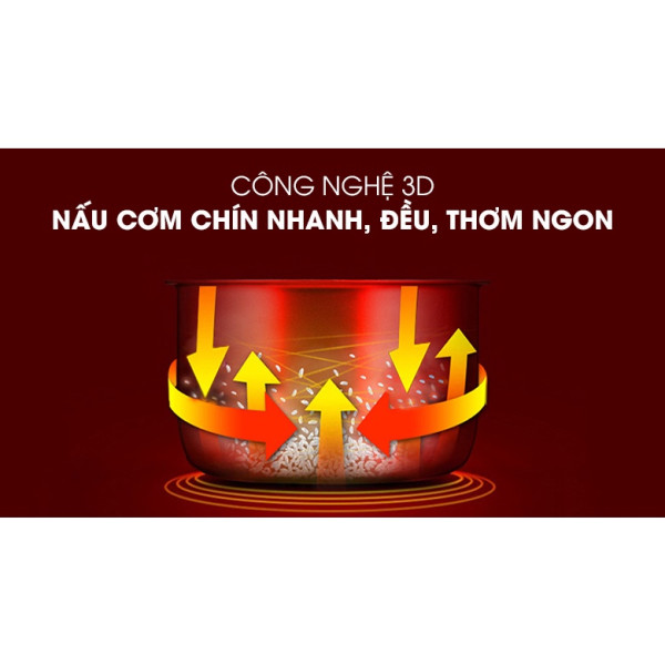 Nồi Cơm Điện Tử Toshiba RC-18NMFVN - Trắng - Hàng chính hãng