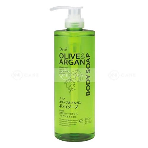SỮA TẮM CHIẾT XUẤT DẦU OLIVE & ARGAN DEVE