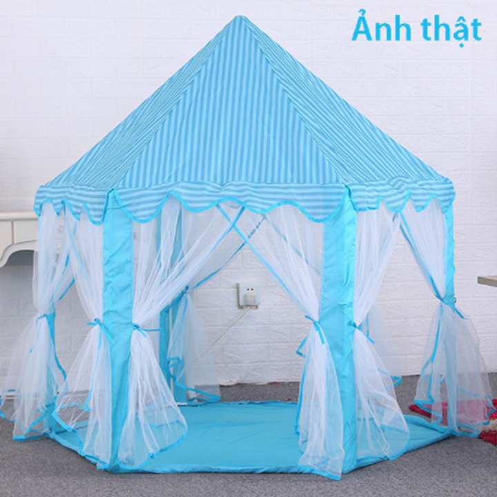 Lều Lâu Đài Công Chúa Lục Giác Cho Bé