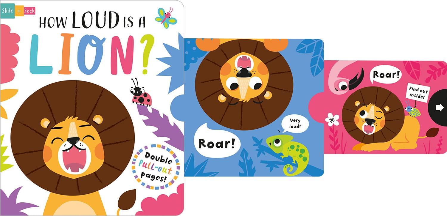 Sách ngoại văn: Slide And Seek - How Loud Is A Lion?