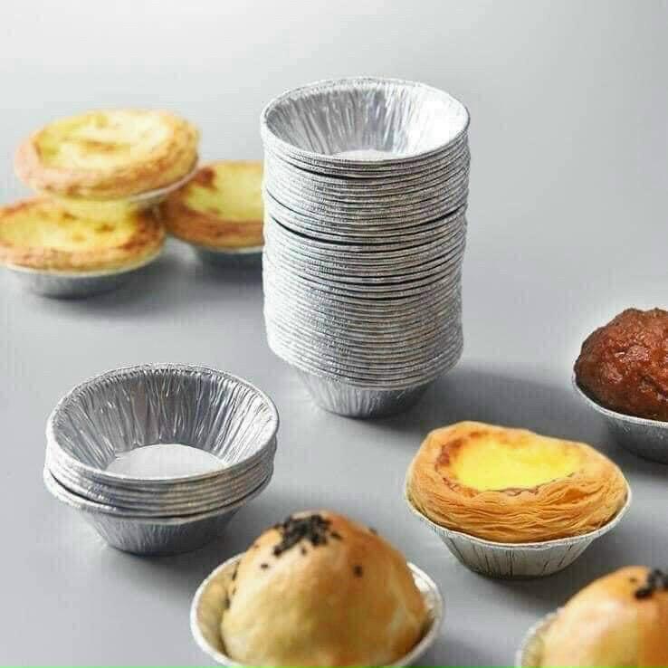 Set 250 khuôn giấy bạc bánh nướng