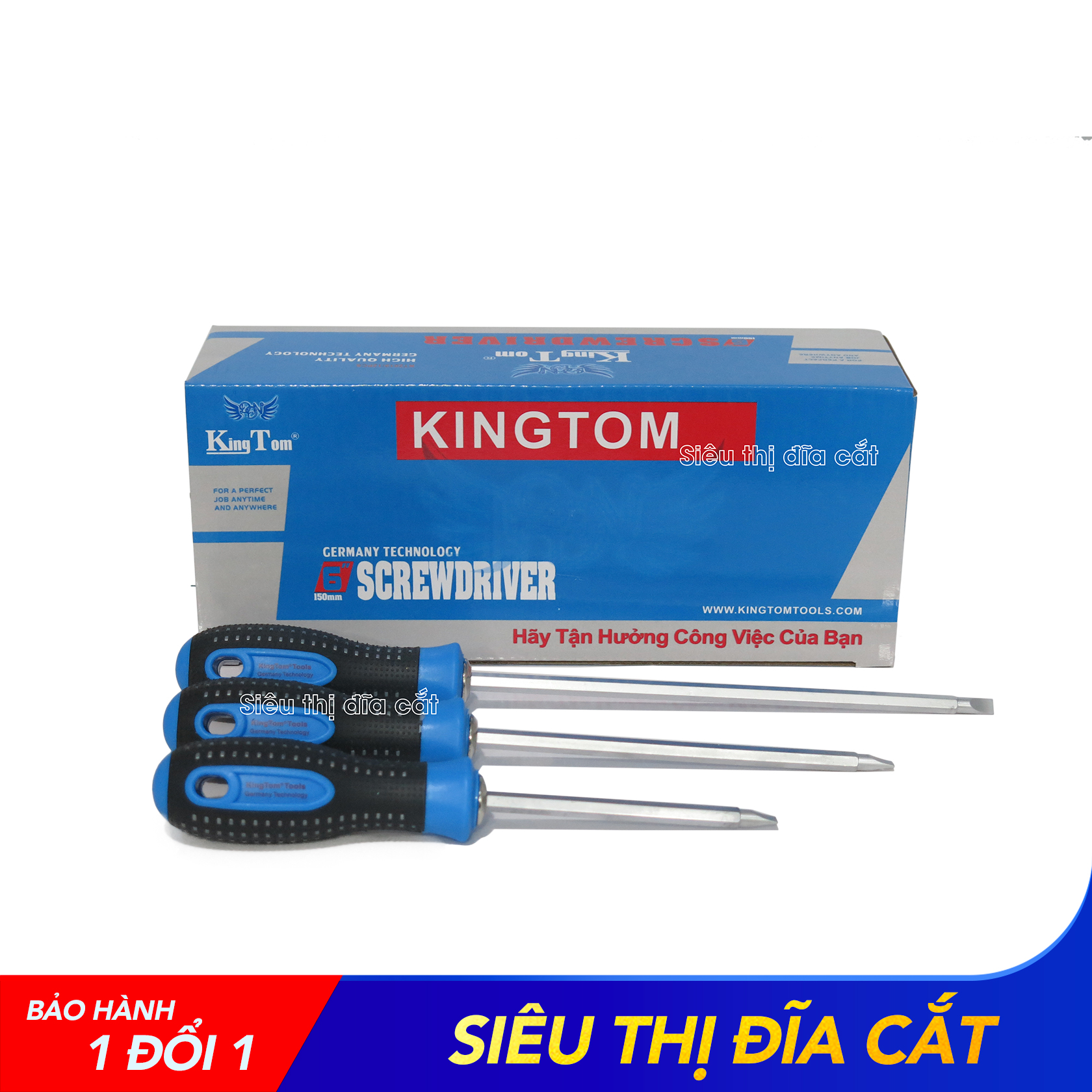 Vít 2 Đầu KingTom 503-6x150 - Lực Huých Tốt