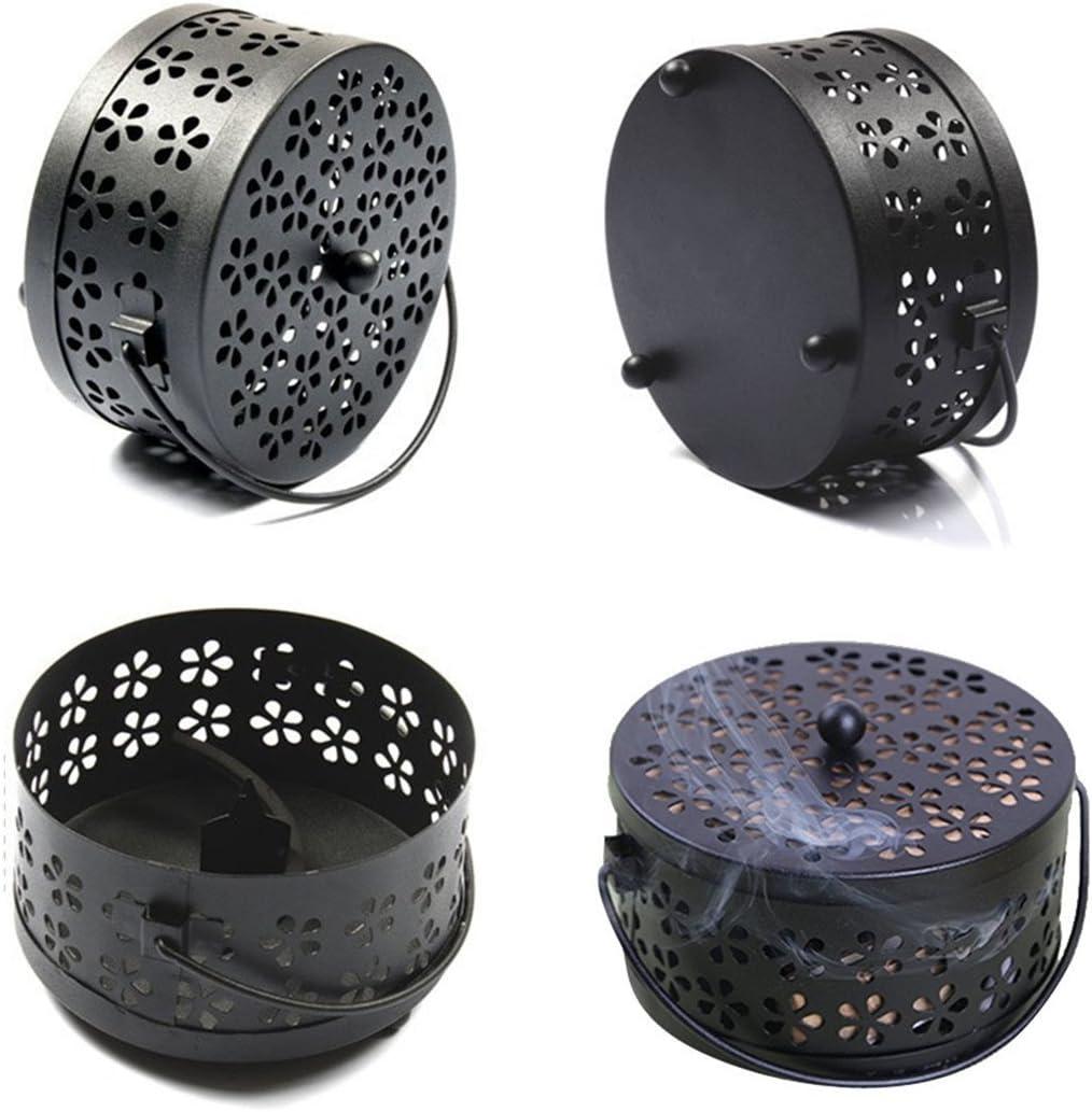 Giá đỡ cuộn muỗi có thể di chuyển Giá đỡ hương kim loại cổ điển