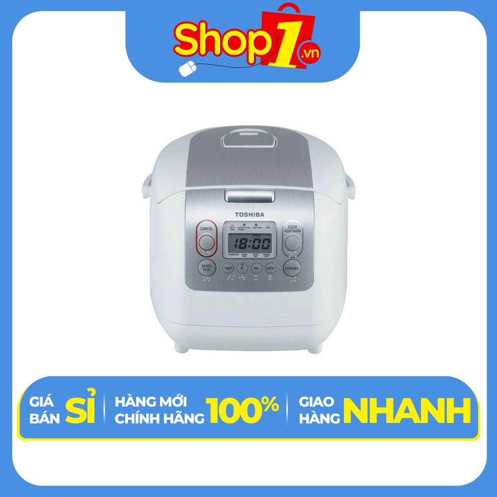 Nồi cơm điện Toshiba 1.8 lít RC-18NTFV - Hàng Chính Hãng - Chỉ Giao Hà Nội