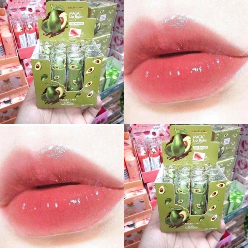 Son Dưỡng Môi Trái Bơ Màu Hồng Tự Nhiên Avocado Magic Lip Balm