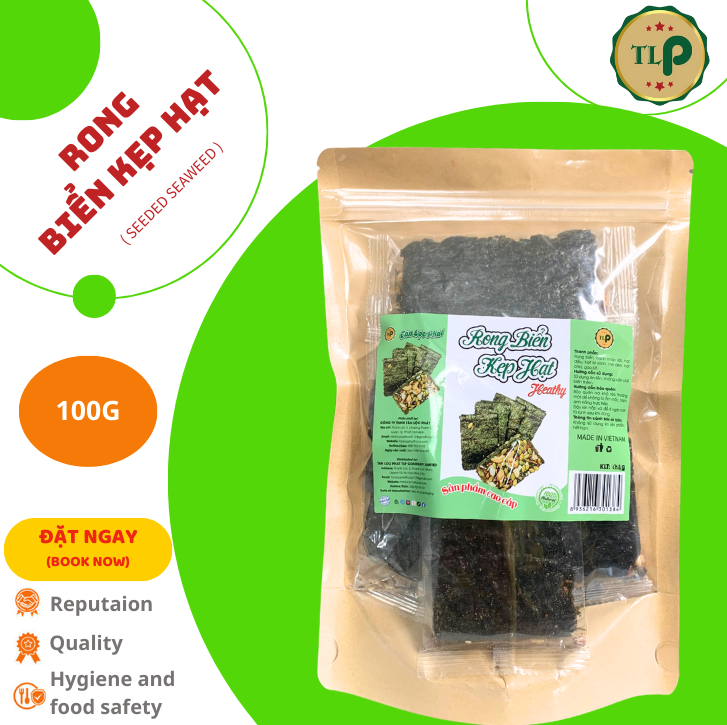 RONG BIỂN KẸP HẠT TÂN LỘC PHÁT BỊCH 150G