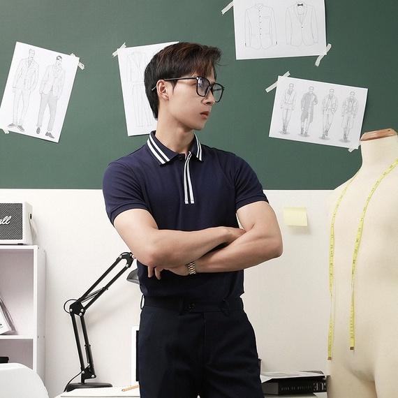 Áo Polo Nam Phối Cổ CEFFYLO Lịch Sự, Chuẩn Style