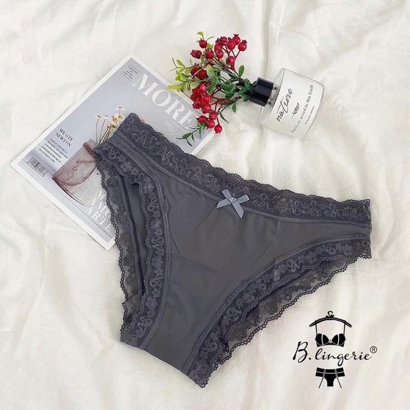 Quần Lót Thun Mềm Nữa Mông - B.Lingerie