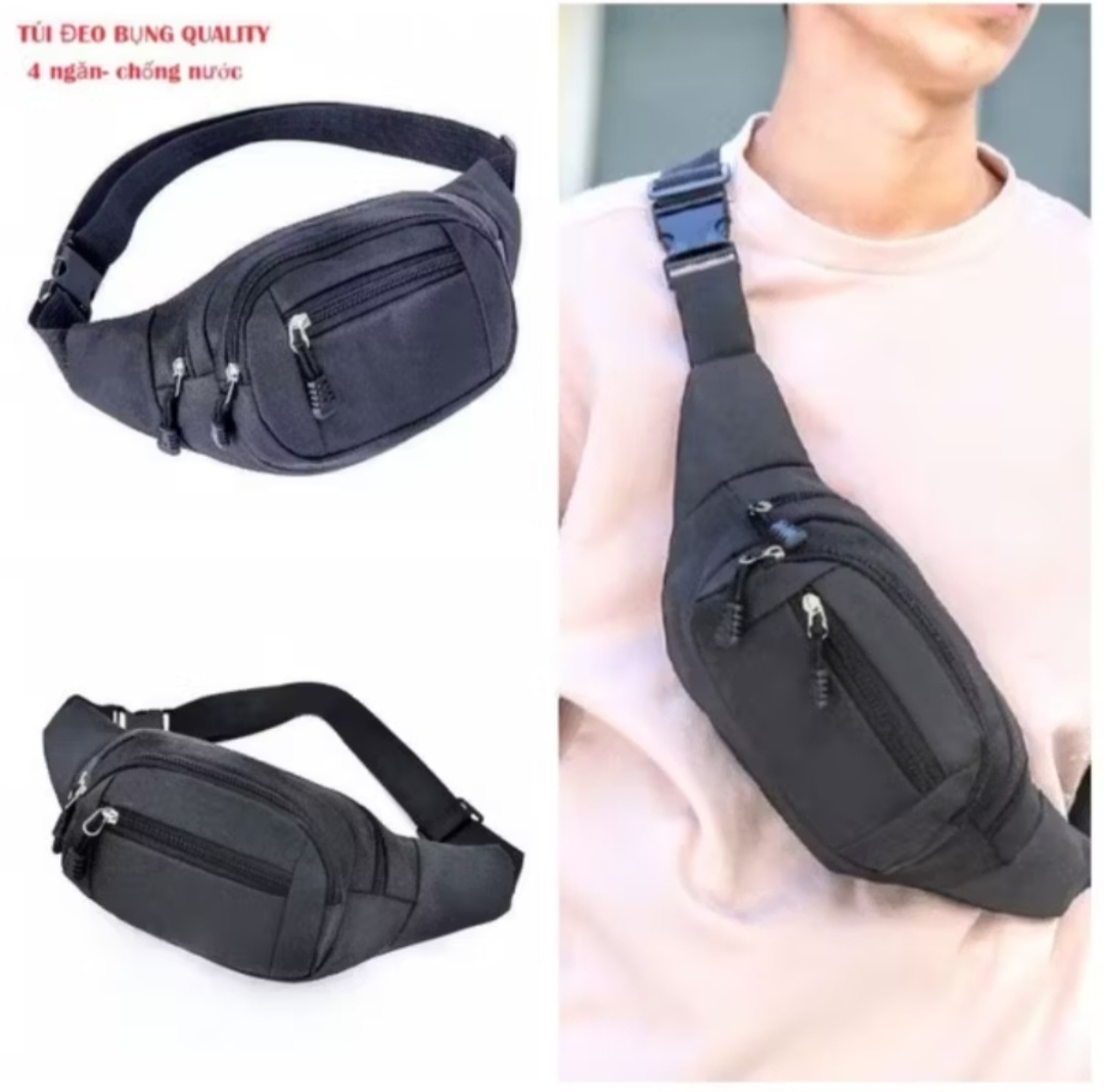 1 TÚI ĐEO CHÉO CÓ NHIỀU NGĂN ĐỰNG PHỤ KIỆN TIỀN QUAN TRỌNG HÀNG CHUẨN ĐẸP