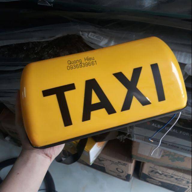 Mào taxi đế nam châm có đèn sz 28cm