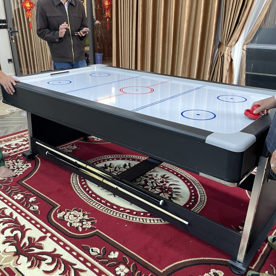 Bàn Bida Đa Năng 4 Trong 1 Harvard Eu 44 Chuẩn CLB Bóng Bàn, Air Hockey, Bàn Họp, Bida 4 trong 1 Kiểu Mỹ, Bi A Đa Năng Hanana