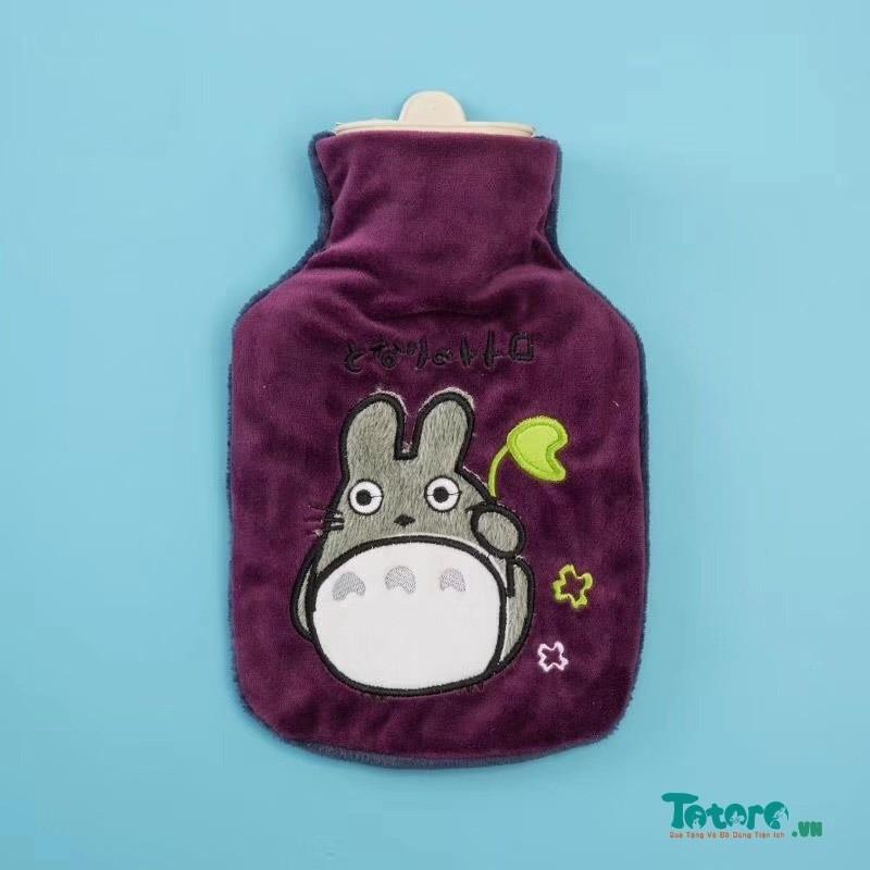 Túi chườm nóng lạnh 2 lớp Totoro lông mịn dễ thương