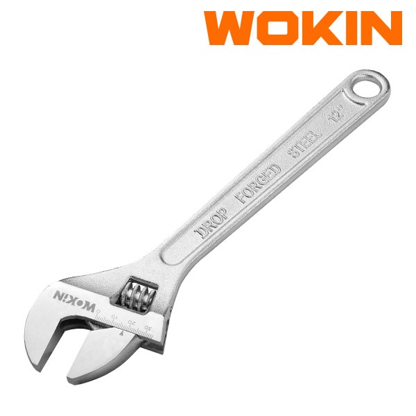 Mỏ lết cán trơn có điều chỉnh 18"/450mm WOKIN 150018