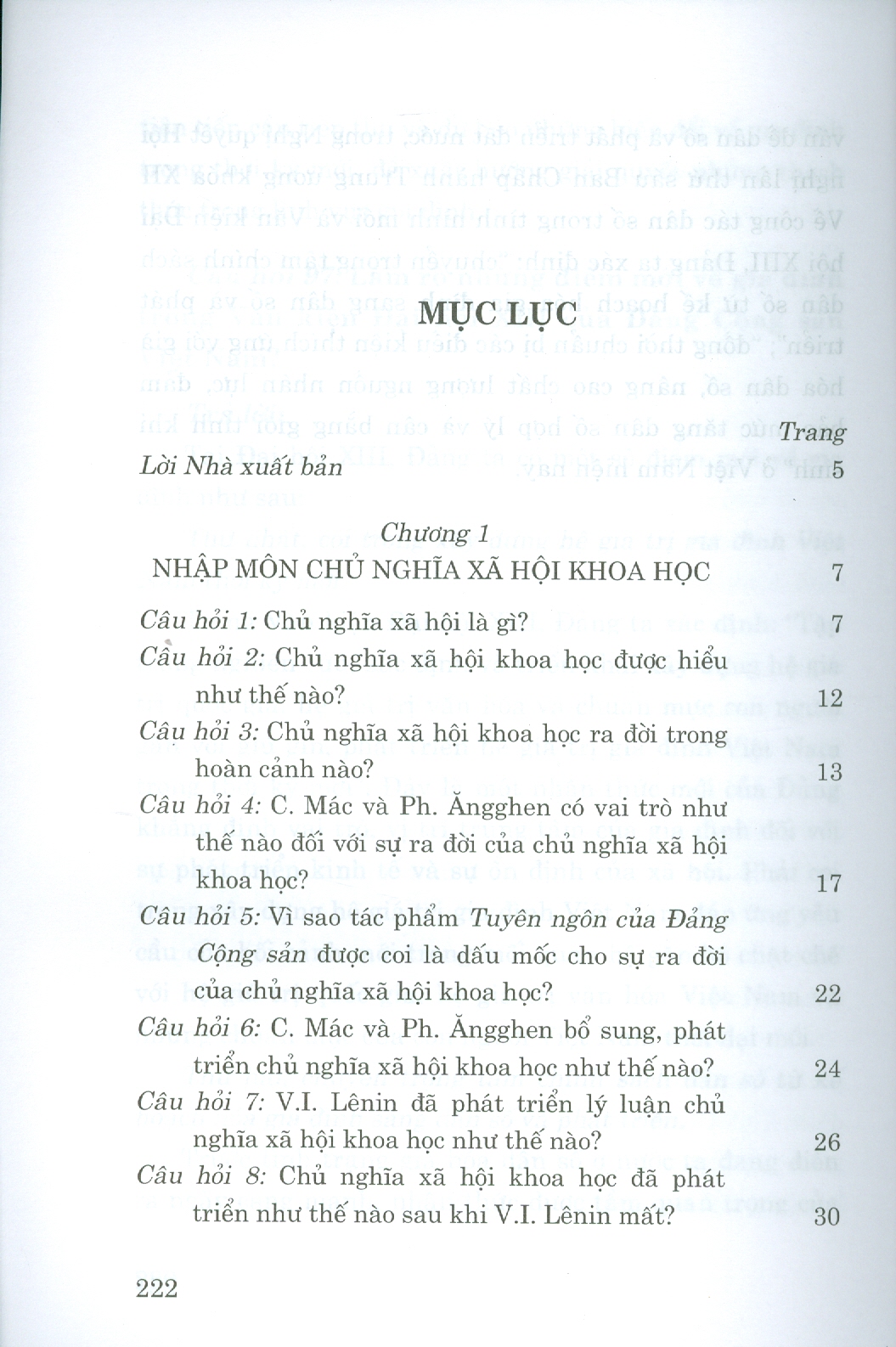 Hỏi - Đáp Môn Chủ Nghĩa Xã Hội Khoa Học
