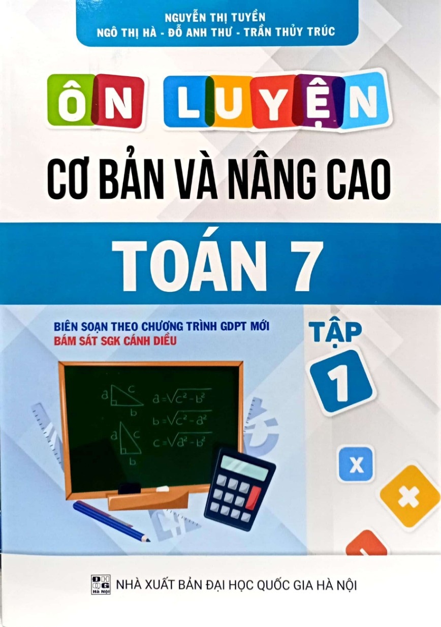 COMBO Ôn luyện Cơ bản và Nâng cao Toán 7 Tập 1