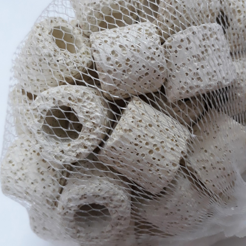 Sứ lọc bể cá cao cấp, màu vàng, bịch 200 Gram