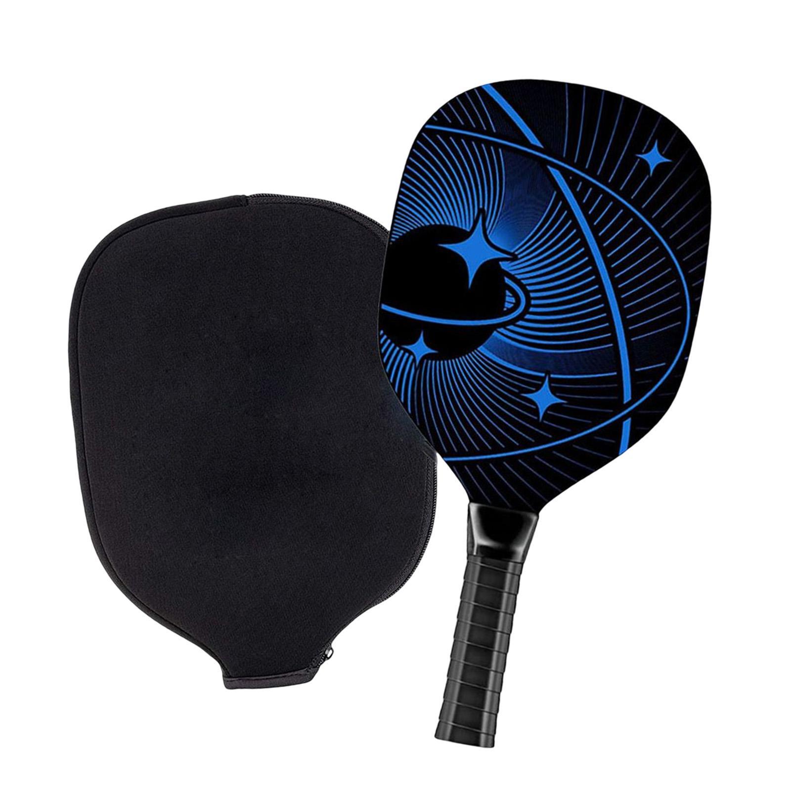 Pickleball Paddle Pickleball Racket Lightweight High End Nonslip Grip Pickle Ball Racquet with Zipper Cover for Advanced Men Women Training