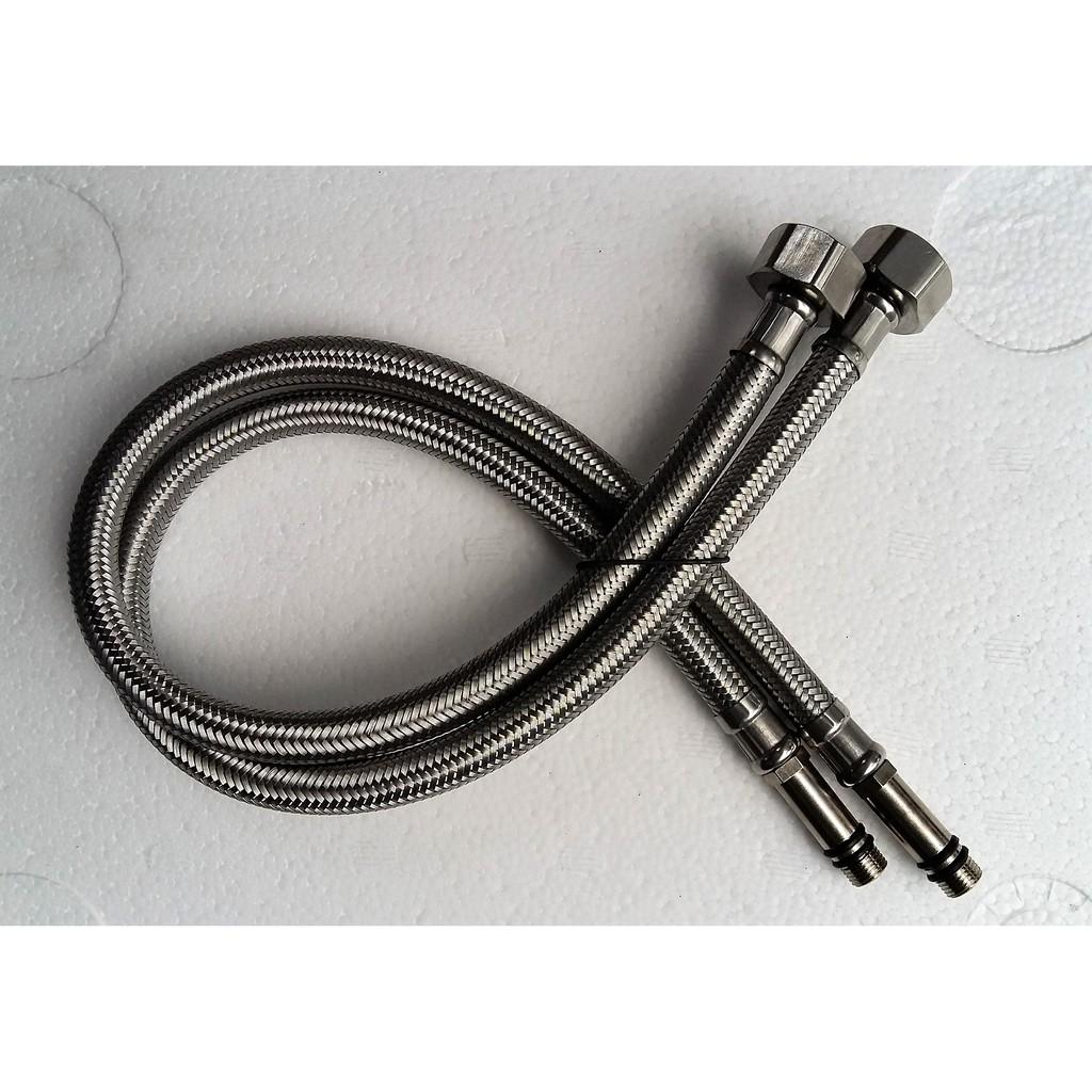Vòi rửa bát nóng lạnh inox 304 cắm chậu BVN 802