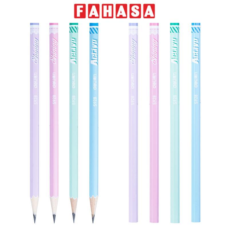 Bút Chì HB - Deli 58166 (Mẫu Màu Giao Ngẫu Nhiên)