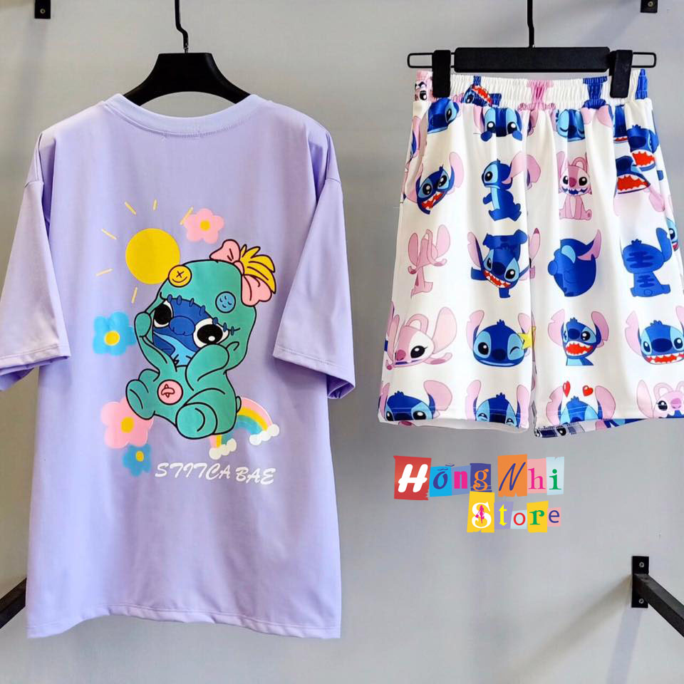 Quần Short Cartoon Unisex Màu Trắng - Quần Đùi Hoạt Hình Siêu Cute - MM