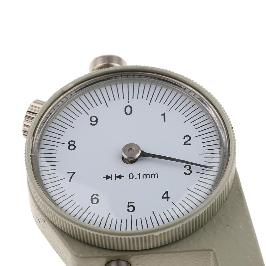 0-10mm Da Độ Dày Kim Loại Đồng Hồ Đo Máy Đo Công Cụ đầu Dẹp