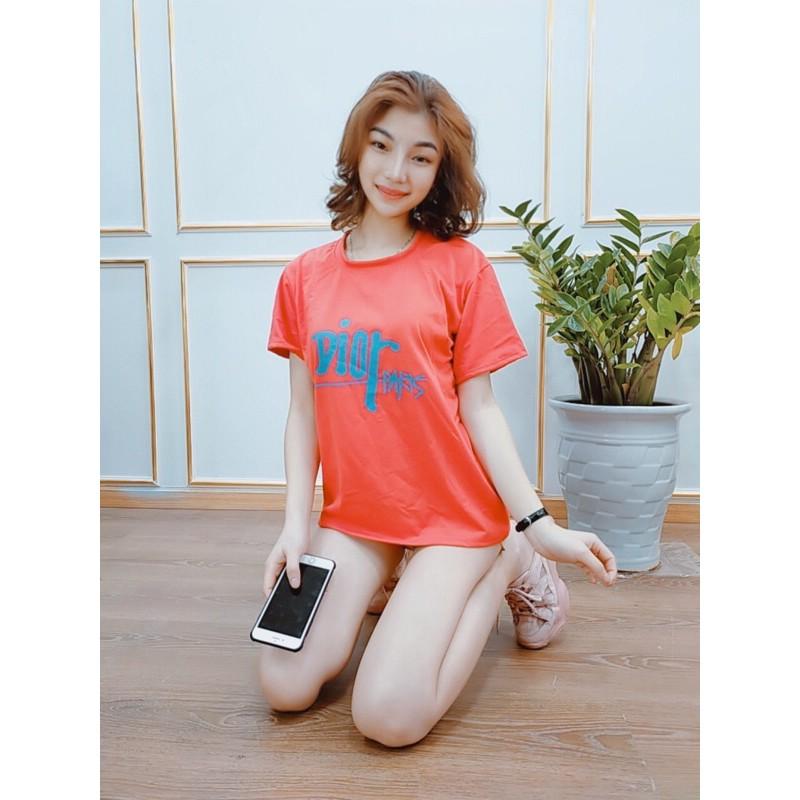 - ÁO THUN NỮ IN CHỮ - 100% COTTON ĐẸP MÁT- ÁO THUN NỮ, ÁO PHÔNG NỮ, ÁO THUN HÈ, ÁO CỔ TIM, ÁO THUN TRƠN