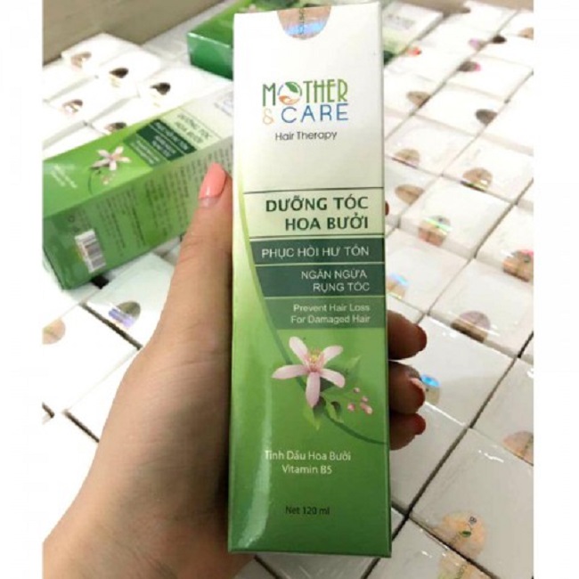 Xịt dưỡng tóc hoa bưởi Mother Care 120ml