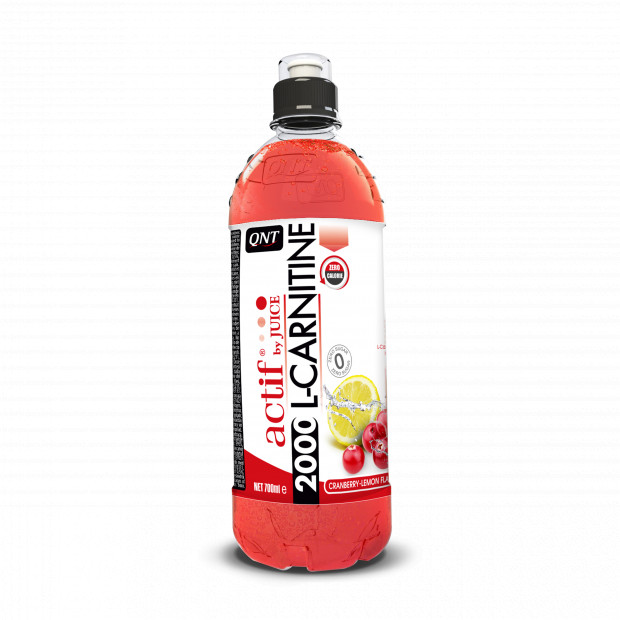 ACTIF L-CARNITINE 2000 MG DRINK CRANBERRY-LEMON ZERO CALORIE 12 X 700 ML