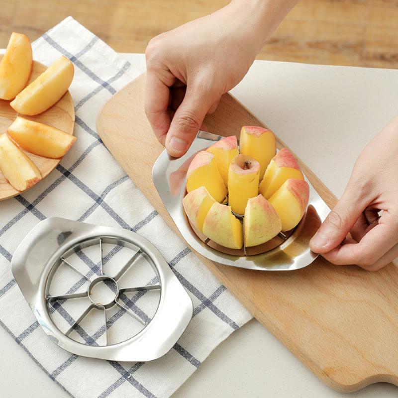 Apple Cutter Corer Stainless Steel Slicer Vegetable Fruit Tool Fruit Slicer Pear Easy Cut Divider Multi-function Kitchen Gadget