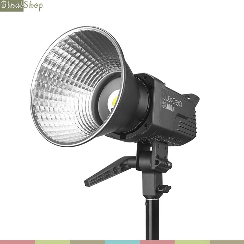 LUXCEO SL100D - Bộ Đèn LED Cho Studio Giải Màu 2700-6500K 100W, Điều Khiển App- Hàng chính hãng