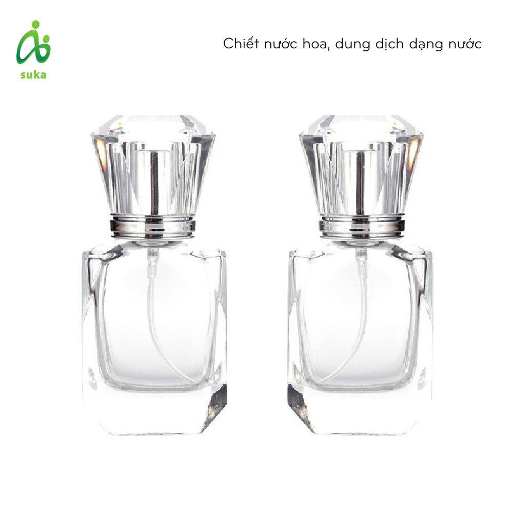 Dụng cụ chiết nước hoa-Bình xịt chiết nước hoa thủy tinh 30ml SK