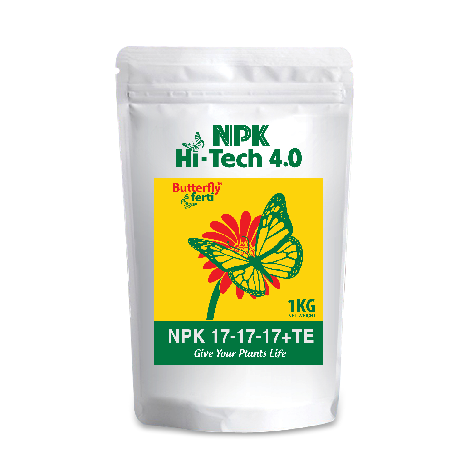 Phân bón công nghệ tháp cao NPK 17-17-17+Bo+TE I Hi-Tech 4.0 (1kg)