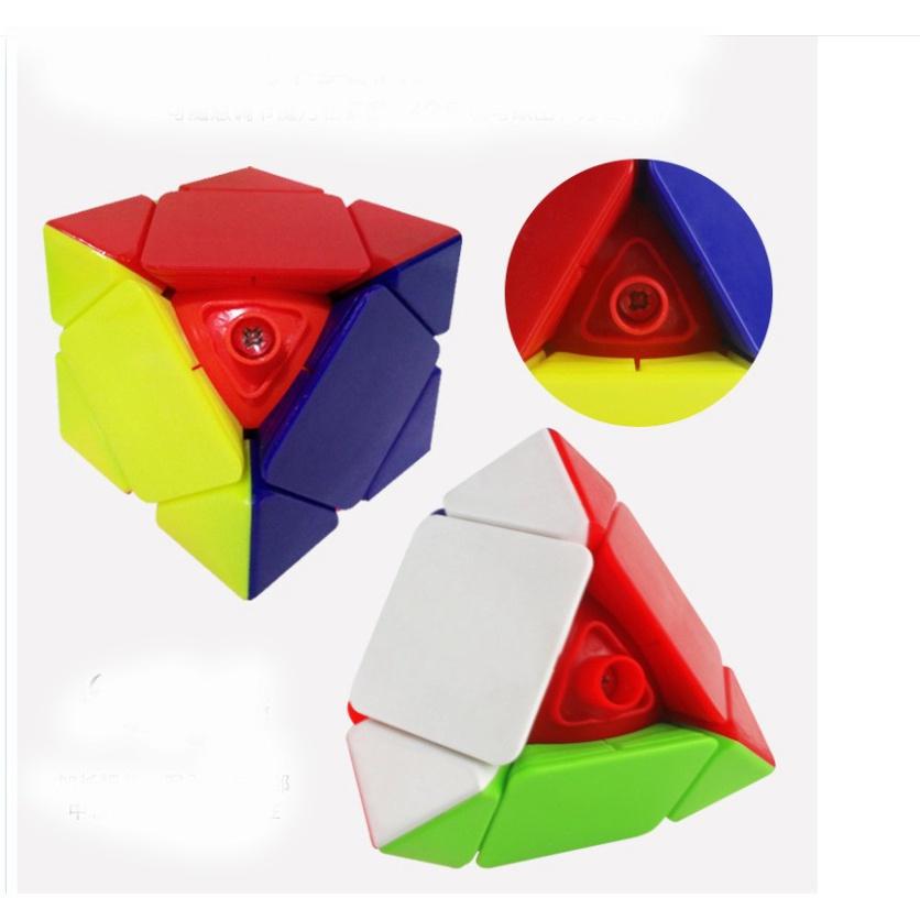 Rubik MoYu MeiLong Qiyi Skewb Stickerless MSS Rubik Biến Thể