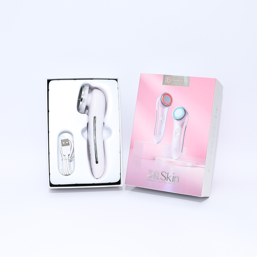 Máy điện di tinh chất đa năng 6 in 1 NANOTIME F65U, bổ xung ION , nâng cơ EMS , Ánh sáng Photon trẻ hoá da