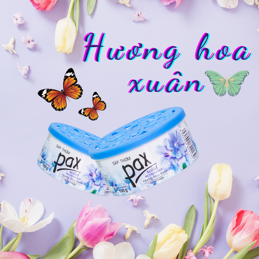 Sáp thơm Bông Tuyết Pax 100g -  Hương Hoa Xuân