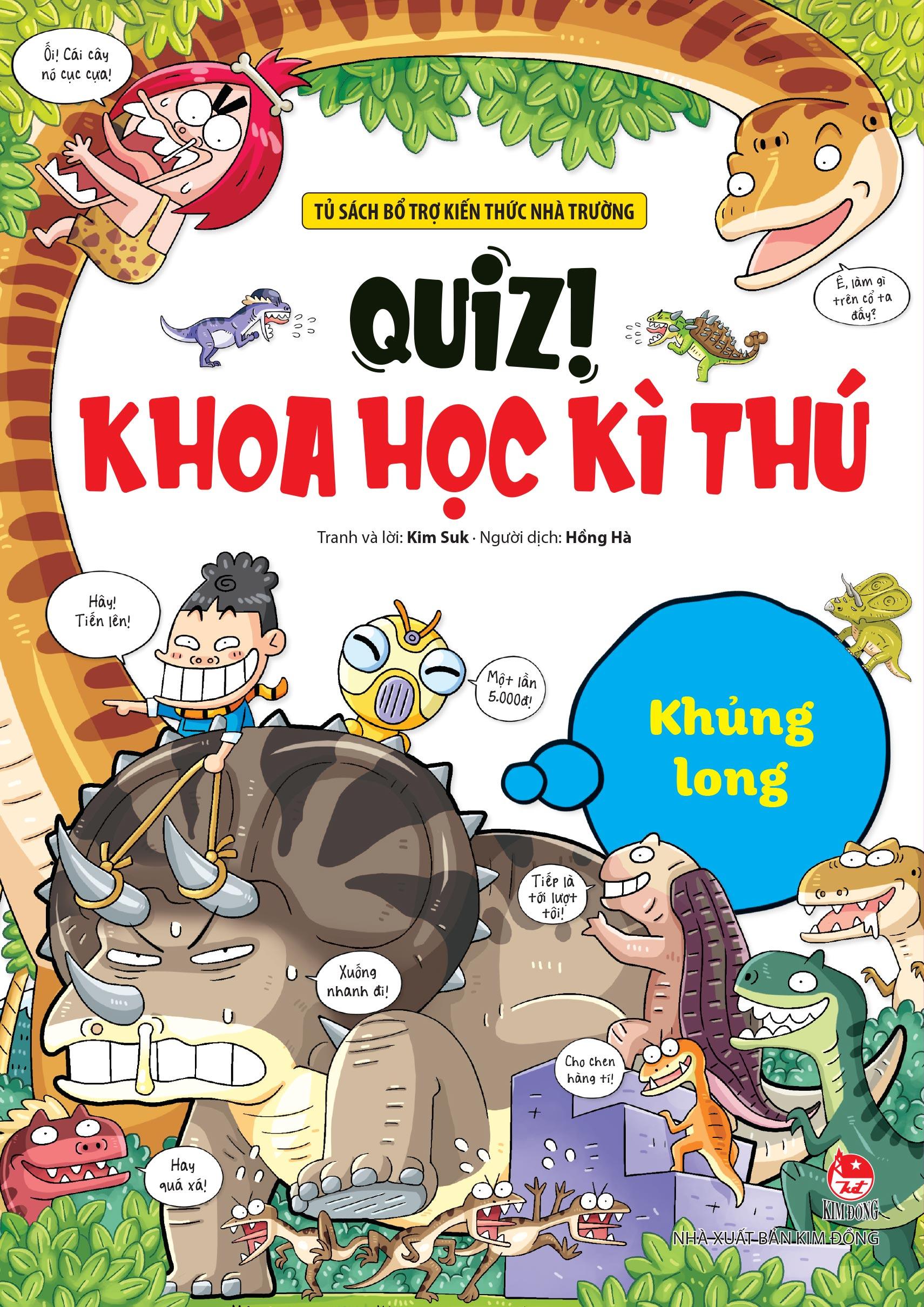Sách - Quiz! Khoa Học Kì Thú - Khủng Long