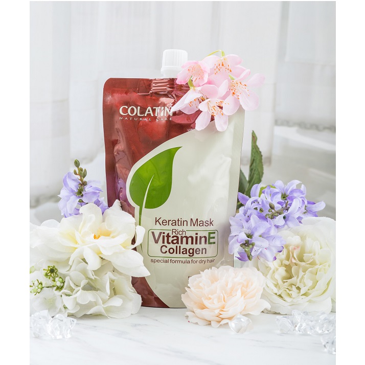 HẤP COLLAGEN-VITAMIN E COLATIN 500ML