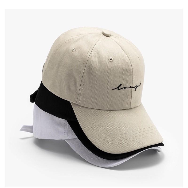 Mũ, nón lưỡi trai Đội đầu, chống nắng thêu chữ cá tính 2021 Unisex