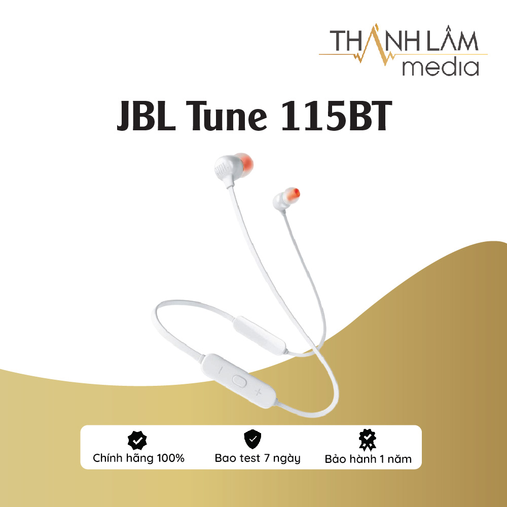 Tai nghe thể thao Bluetooth JBL Tune 115BT / T115BT - Hàng chính hãng