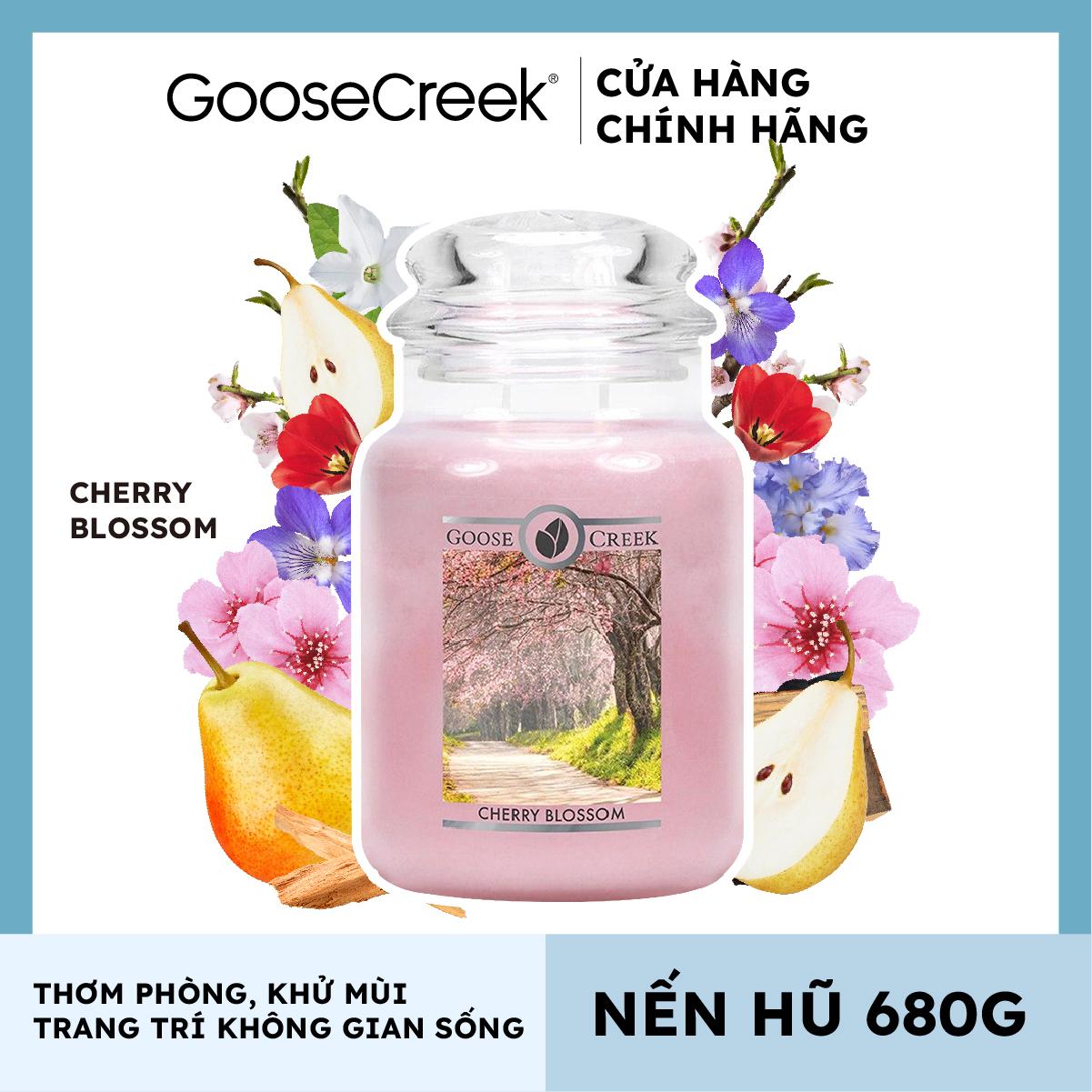 Nến hũ Goose Creek (680g) - Cherry Blossom