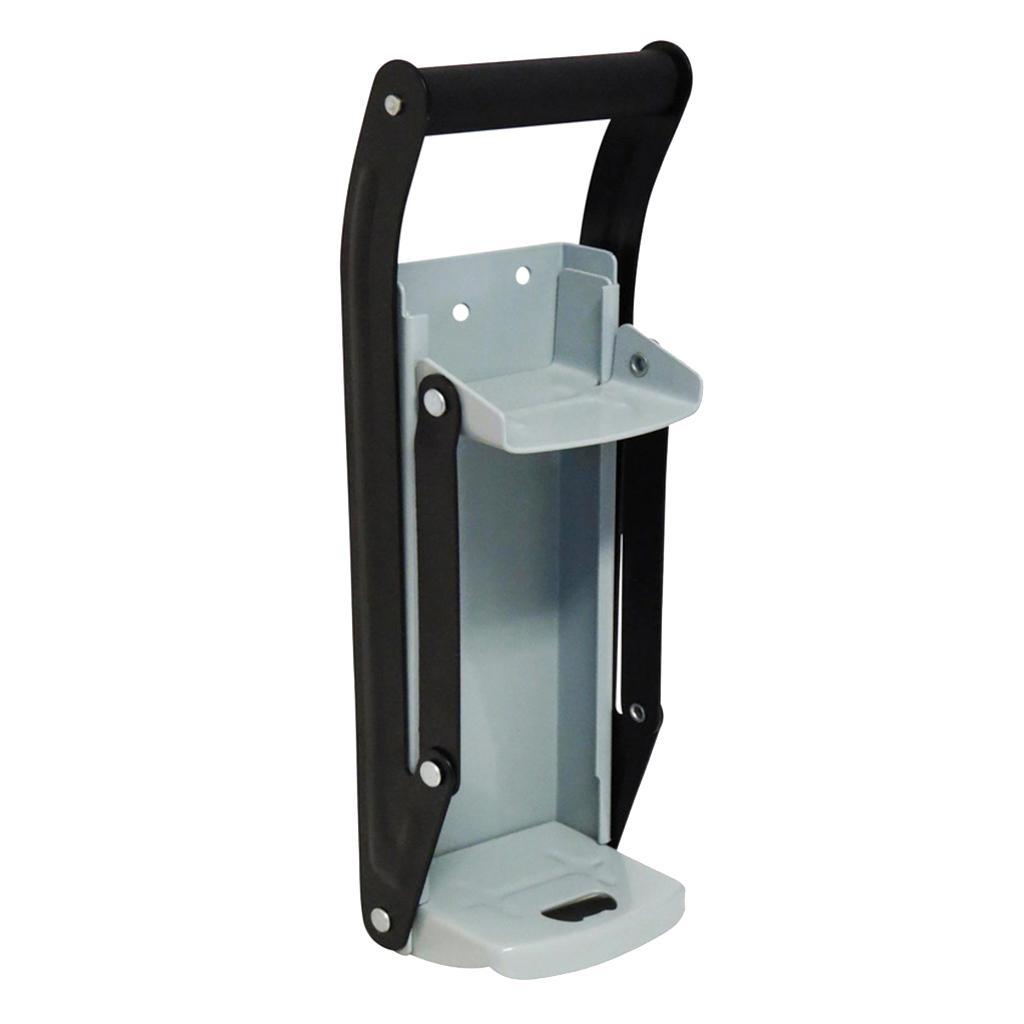 Metal Can Crusher 16oz / Smasher, Crushes Soda Cans, Beer Cans and Water Bottles - Heavy Duty Large Metal Wall Mounted Soda Beer Smasher