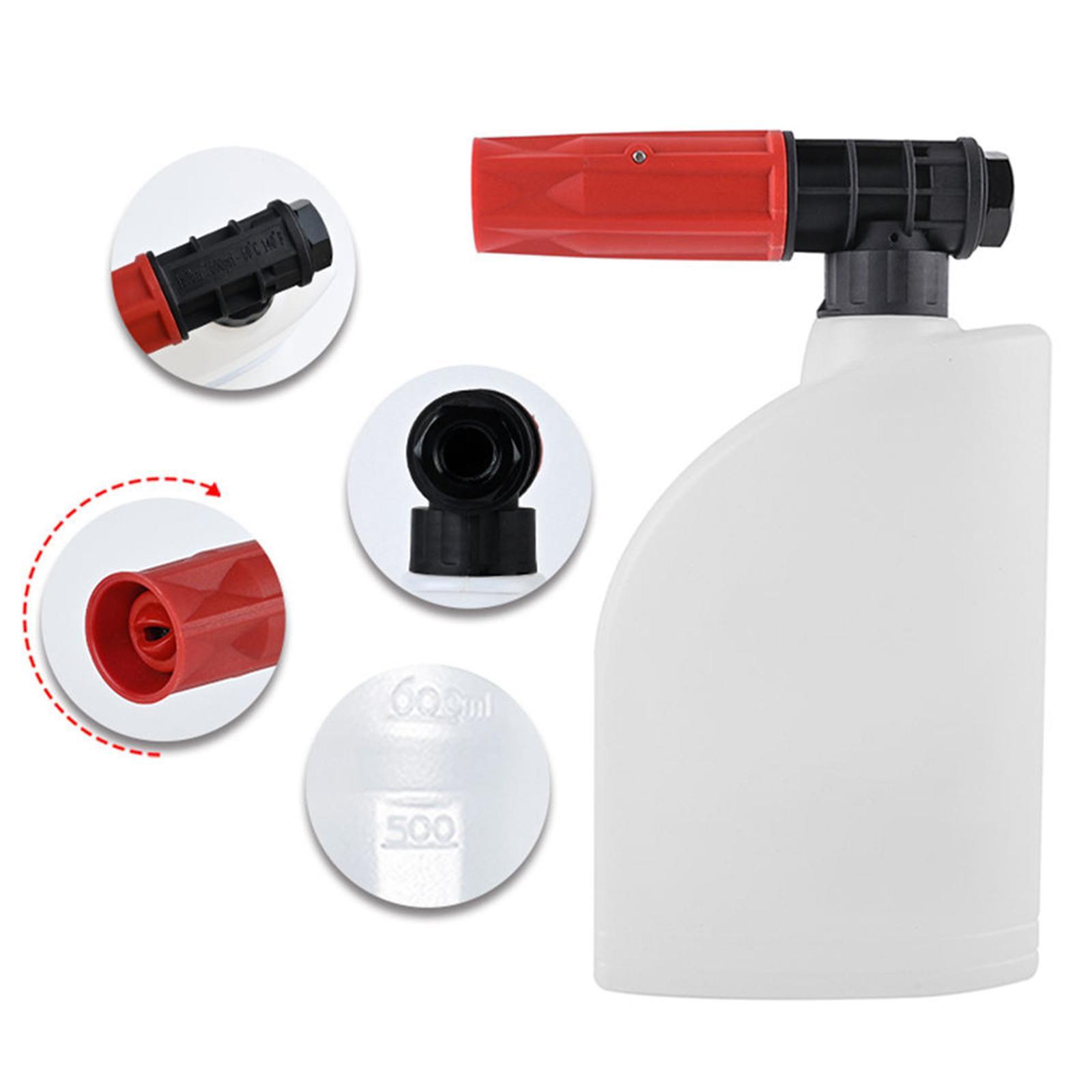 Car Wash Sprayer 0.6L Foam Sprayer Manual for Lawn Car washing Cleaning