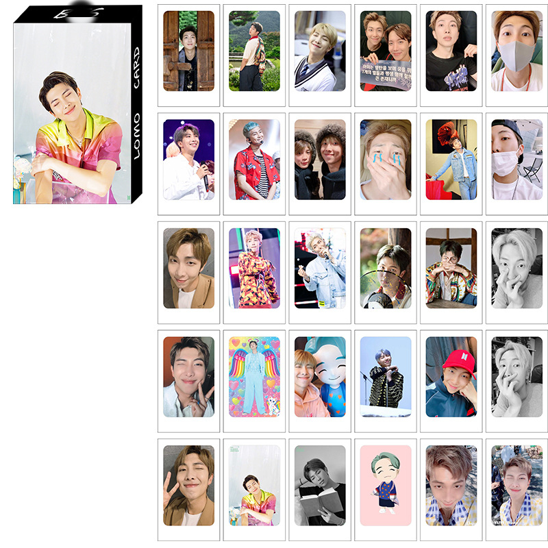 Lomo card BTS RM