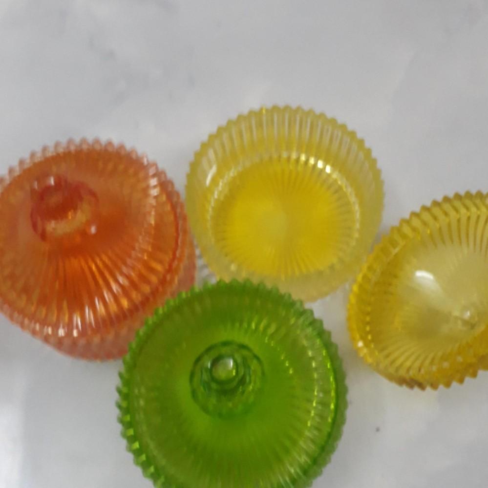 Bộ 3 hộp thuỷ tinh Việt Tiệp đựng mứt, kẹo