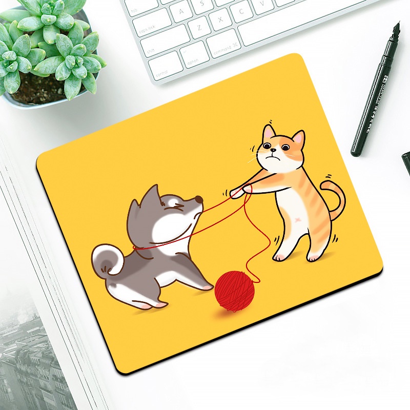 Miếng lót chuột, bàn di chuột, mouse pad nhỏ dùng trong văn phòng, cừa hàng kích thước 26x21 nhiều mẫu dễ thương