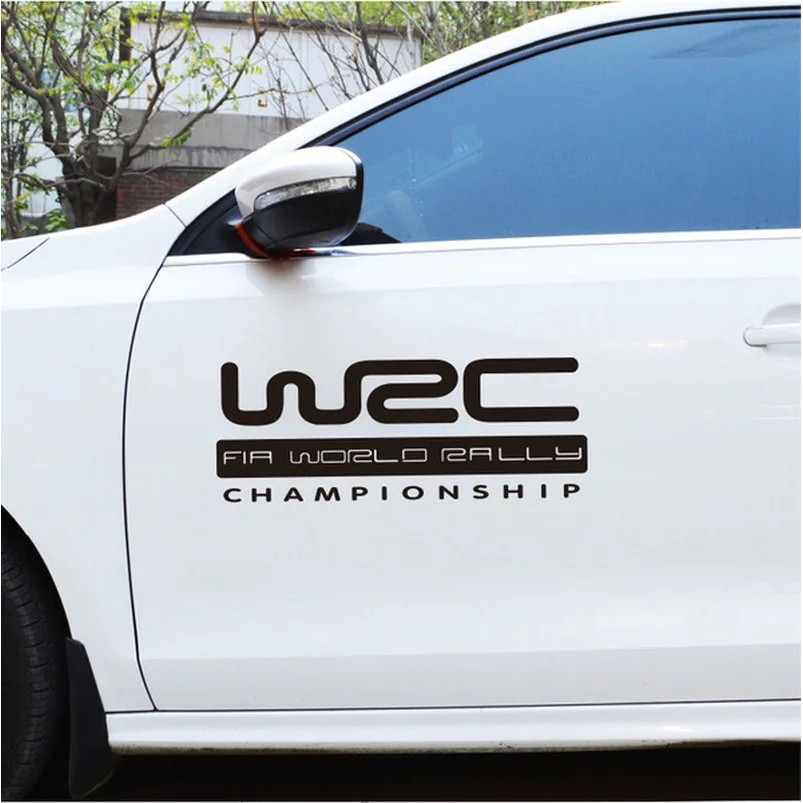 Tem dán cửa xe ô tô WRC