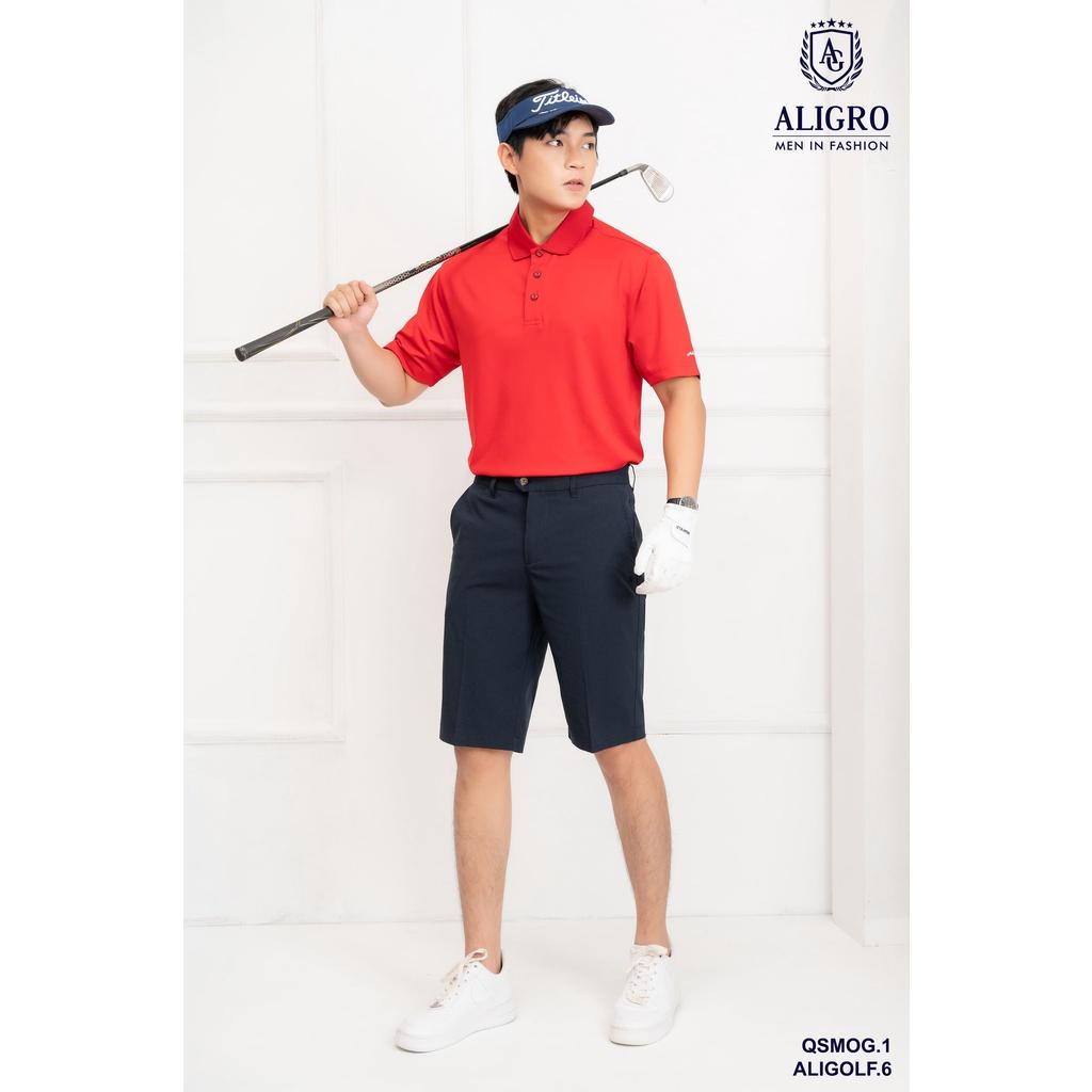 Quần short mogway màu navy kẻ nhỏ QSMOG.1