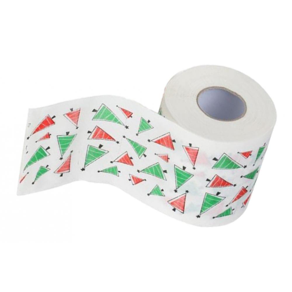 Giấy Vệ Sinh Cuộn Giấy Giáng Sinh Giáng Sinh Trang Trí Phòng Tắm